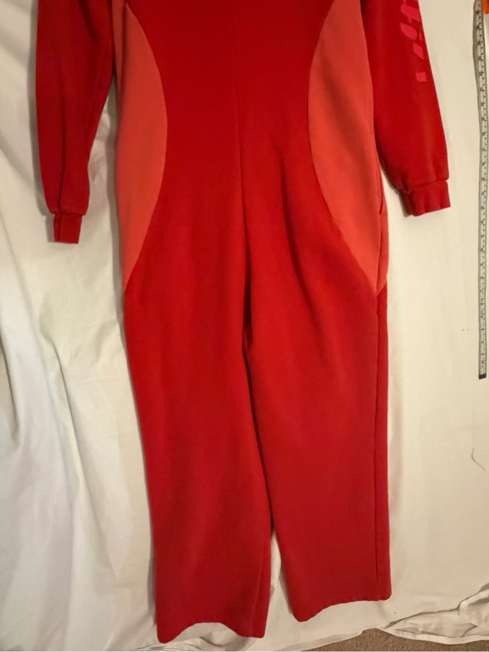 #554 YITTY Red and Orange Kids One-Piece Footie - Picture 9 of 10